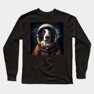 Astro Dog - Border Collie Long Sleeve T-Shirt